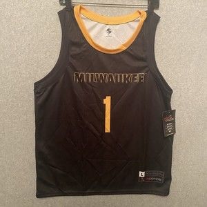 UW Milwaukee Panthers Basketball jersey NCAA Men's Large Number 1